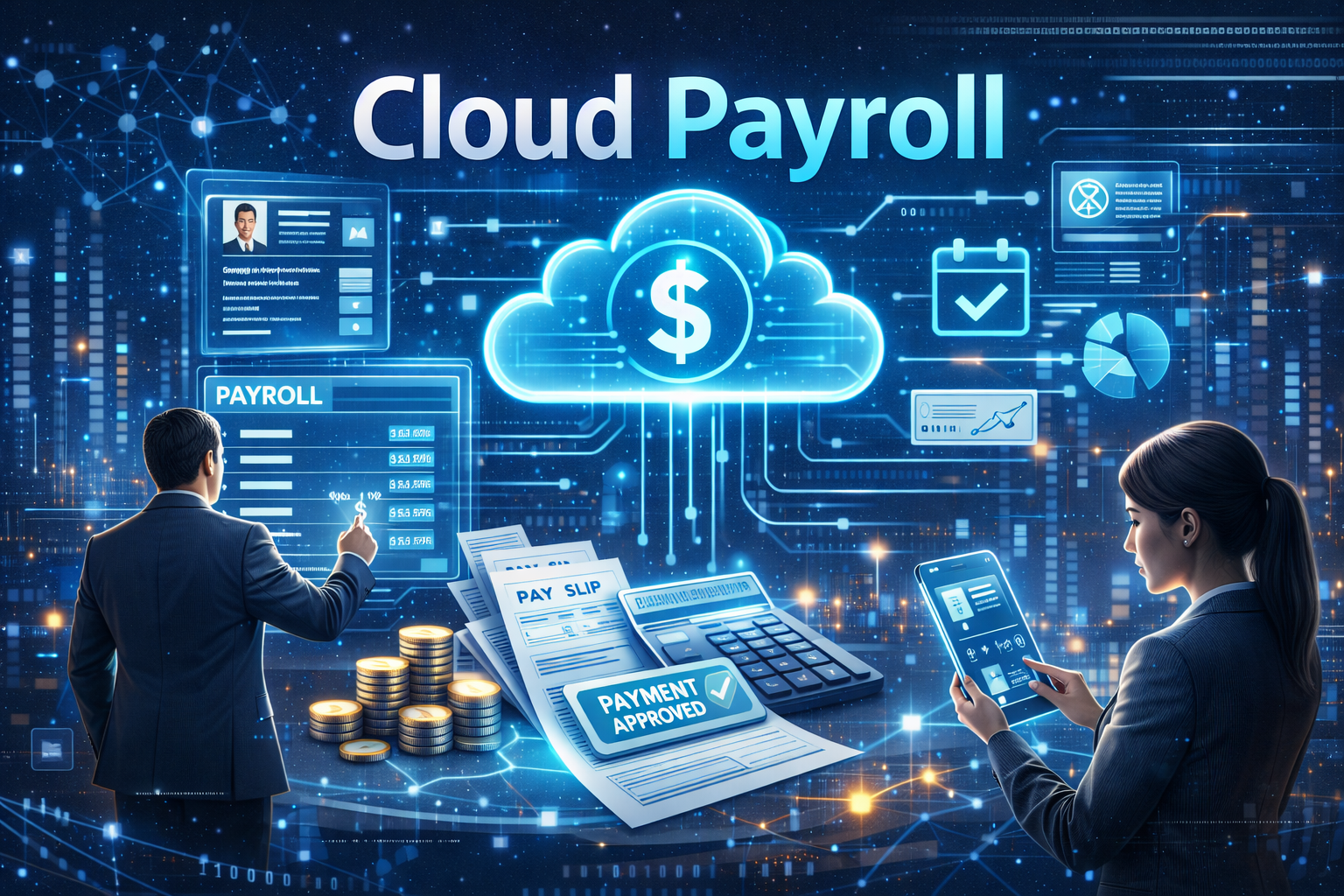 Cloud-based payroll infrastructure