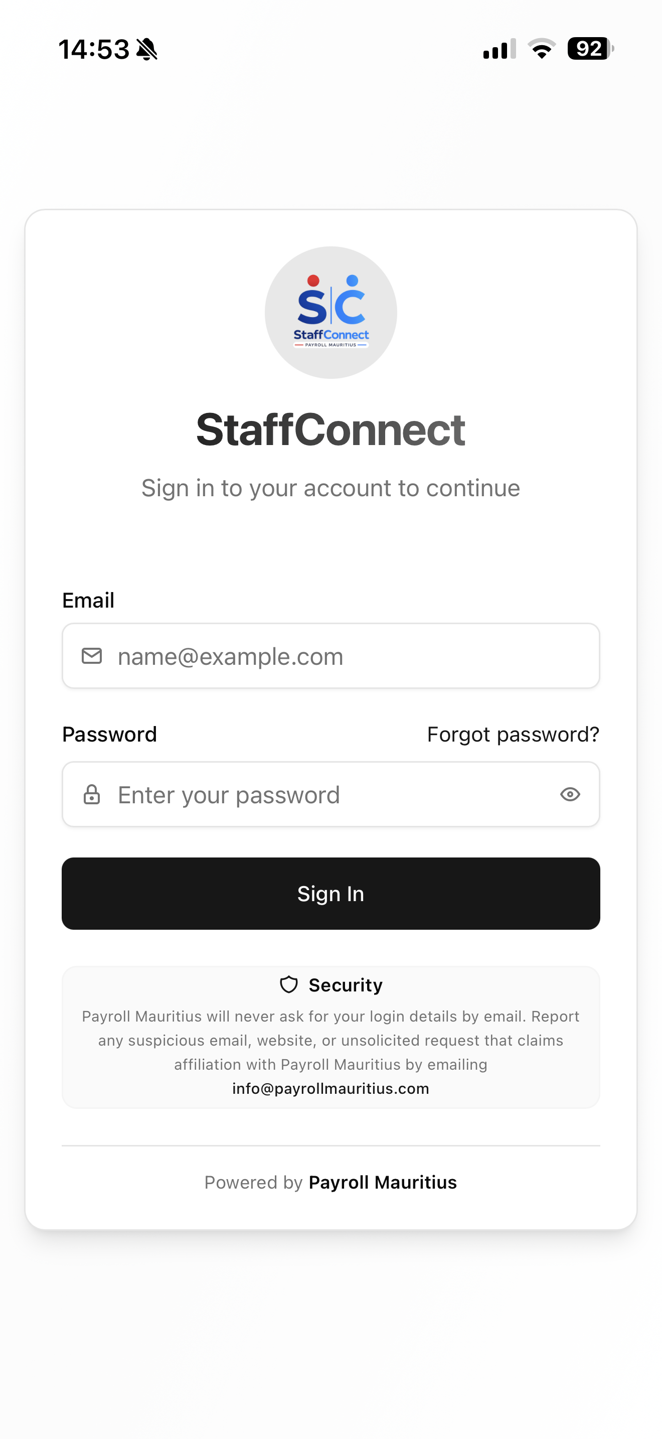 Secure Login